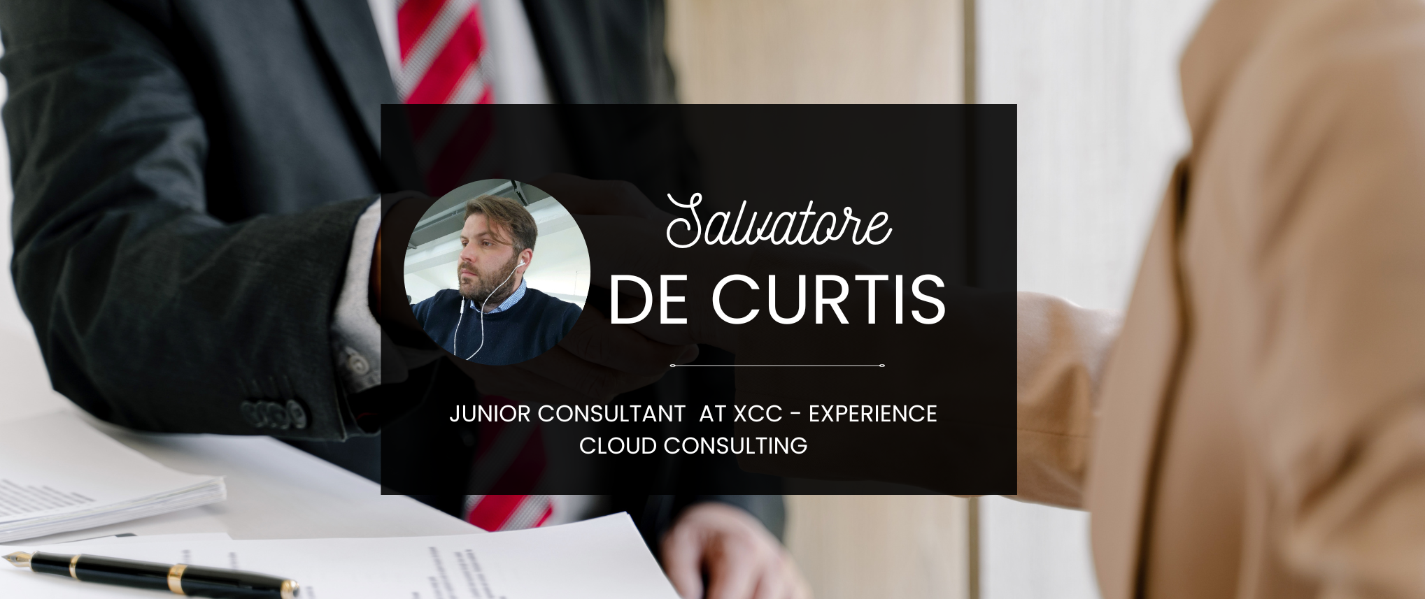 Rubrica XCC, il successo parte dai Consultant: Salvatore De Curtis