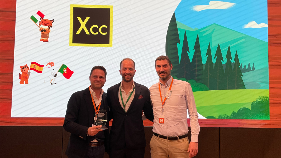 Salesforce, ESMB Italy Top Projects Prize per XCC